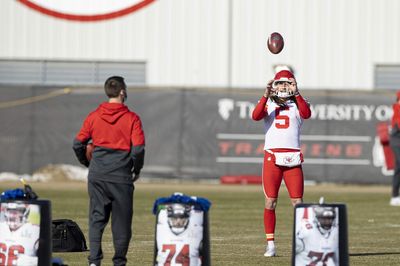 Chiefs P Tommy Townsend working to improve his leg swing this offseason