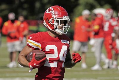 Chiefs rookie WR Skyy Moore back at practice after injury scare