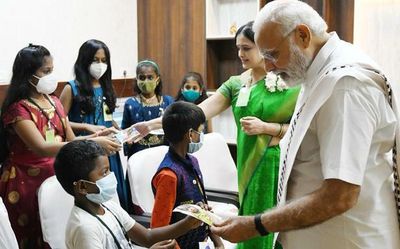 Cancer survivors meet Modi in Chennai