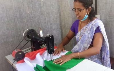 Har Ghar Tiranga: Kudumbashree producing 50 lakh flags in Kerala