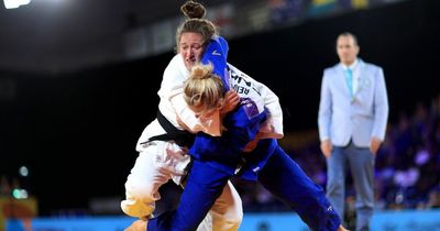 Wales' Natalie Powell takes Commonwealth silver in judo after tight contest with England's Emma Reid