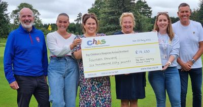 Golf club raises more than £14k in memory of tragic Lanarkshire teen