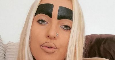 Mum famed for having 'UK’s biggest eyebrows' explains reason for her look and says critics are 'brainwashed'