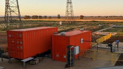 A 'graphite battery' in Wodonga will be Australia's first commercial thermal energy storage