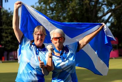 Rosemary Lenton, aged 72, wins Commonwealth Games gold with Pauline Wilson