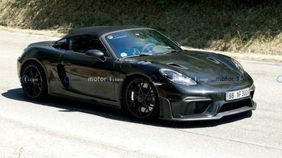 Porsche 718 Boxster Spyder RS Spied Looking Ready For Production