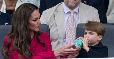 Kate Middleton leaves royal fans puzzled over drink she hands to Prince Louis