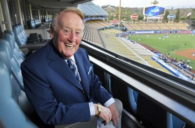 Iconic broadcaster Vin Scully was baseball’s merry poet laureate and so much more