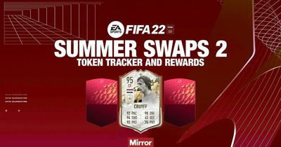 FIFA 22 Summer Swaps 2 token tracker with all 50 tokens released and rewards available