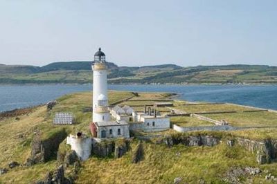Entire Scottish island on sale for less than a London flat, complete with lighthouse, five-bed house and helipad