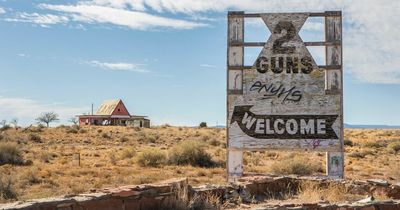 Curse of abandoned Wild West town - from murder in 'Death Cave' to lion attacks