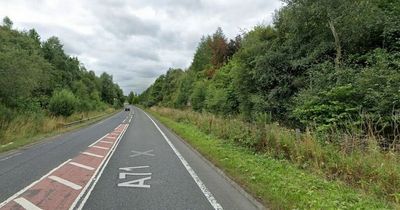 Two dead and woman and four children in hospital after horror head-on crash on Scots road