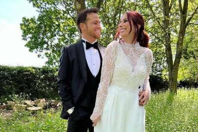 Stacey Solomon cried during emotional first dance with husband Joe Swash at their wedding