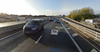 Bristol cop crashed his mum's car into two other vehicles at high speed on M32
