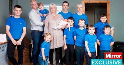 Mum with 11 boys is 'immune' to birth control and pregnant with 13th baby