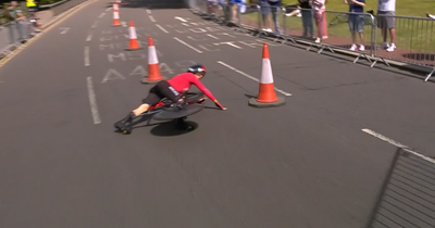 Geraint Thomas settles for bronze in Commonwealth Games time trial after early crash scuppers hopes of gold