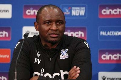 Crystal Palace ‘short on numbers’ admits Patrick Vieira before new season as he backs Arsenal for title tilt