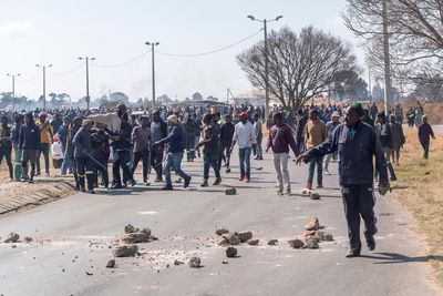 Anger, clashes in South Africa after alleged gang rapes