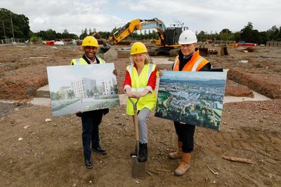 Work on Scotland's largest net-zero housing development officially underway