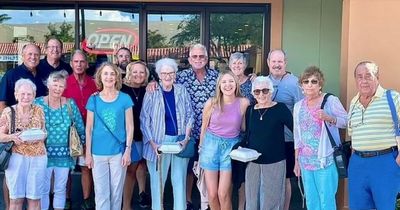 Single woman, 31, moves into retirement building and has dinner dates with elderly couples