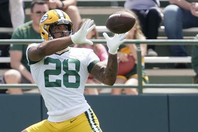 Aaron Rodgers, Matt LaFleur thrilled with A.J. Dillon’s development in passing game