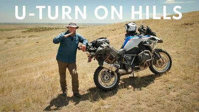 Mototrek Shows Adventure Riders How To Negotiate Uphill U-Turns