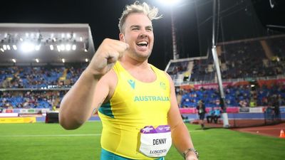 Commonwealth Games: Matthew Denny wins discus gold medal; Madison de Rozario, Angie Ballard score 1-2 in T53/54 1,500m