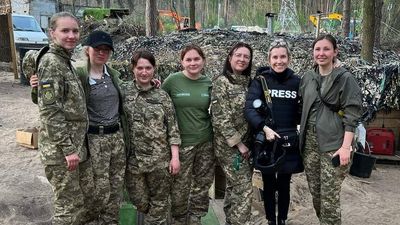 Before Russia invaded Ukraine, Ilona helped veterans as a social worker. Now she’s fighting for her country