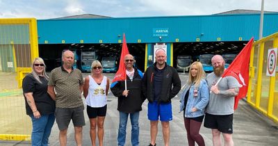 Mixed response to Arriva strike as drivers 'struggle to feed their kids'