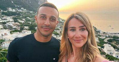 Thiago Alcantara's wife 'misses' Liverpool FC star as she travels home on summer trip