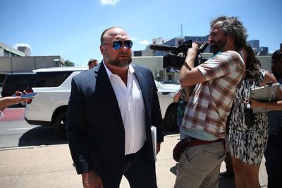 Alex Jones ordered to pay more than $4m compensatory damages to Sandy Hook family