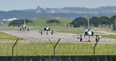 Taiwan deploys ships and missile units after 'multiple Chinese ships' cross dividing line