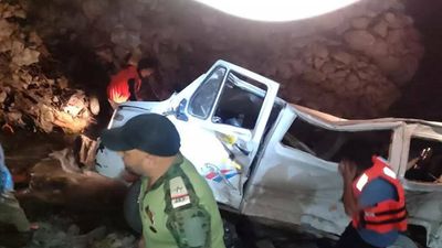 Jammu & Kashmir: 5 killed, 12 injured as tempo traveller hits car, falls into gorge in Ramban