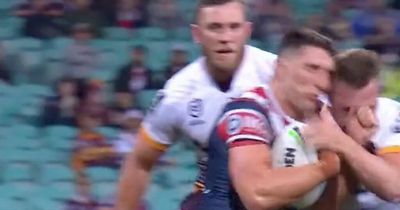 Sydney Roosters star left covered in blood after sickening head clash during NRL match