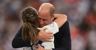 Prince William's hugs for the Lionesses were 'deliberate', royal expert says