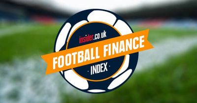 Which team tops this season's Football Finance Index?