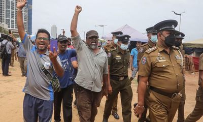 Sri Lankan government accused of draconian treatment of protesters