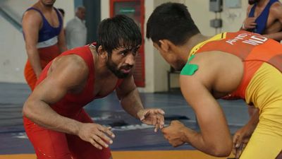 CWG 2022: Wrestler Bajrang Punia moves into 65kg quarterfinals with dominating 'victory by fall'