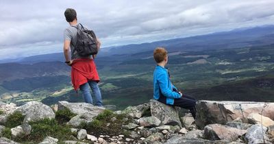 Schiehallion's summit draws Richard back 100 times and this time Rannoch resident brings his grandson