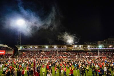 Nottingham Forest charged by FA over fans’ play-off semi-final pitch invasion