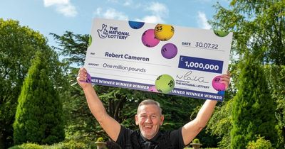 Glasgow man in £1m lottery win says he owes it all to late mum’s sound advice