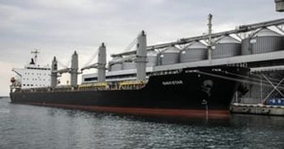 Cargo ship carrying grain leaves Ukraine bound for Ireland