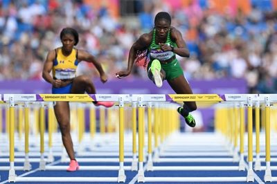 'Exhausted' Nigerian hurdles star Amusan sparkles at Commonwealth Games