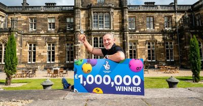 Scots dad misread lottery ticket before realising he'd scooped £1 million