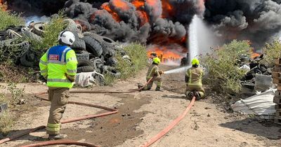 Fire service warning as 'horrendous' Ranskill fire 'blocks out the sun'