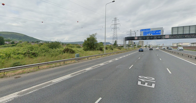 M1 closures: Diversions in place as part of Belfast motorway closed over weekend