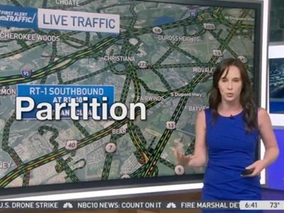Traffic reporter who referenced Beyoncé’s songs throughout segment receives praise from singer’s mom