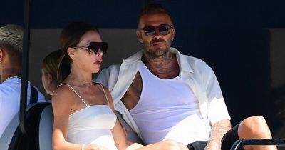 Victoria and David Beckham wear matching outfits for trip on luxury £5m superyacht