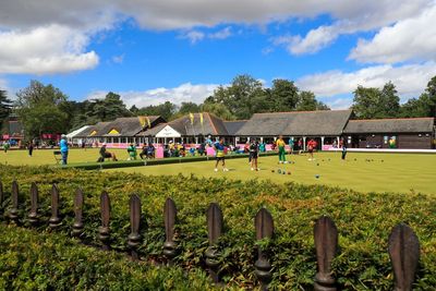 Commonwealth Games bowls brings colour and song to Royal Leamington Spa
