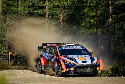 WRC Finland: Tanak holds slender lead as Lappi closes in